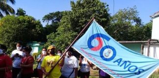 Bandera 60 aniversario FMC