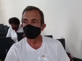 José Pupo Gómez, presidente del Consejo de Defensa del Consejo Popular Norte