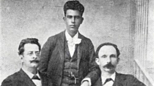 Jose_Marti_junto_a_Fermin_Valdes_Dominguez_y_Panchito_Gomez_Toro_Key_West_Estados_Unidos_1894