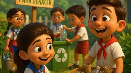 Fomentan la cultura del reciclaje en centro educacional de San José de las Lajas