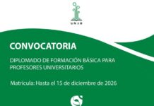 Nueva edición de Diplomado de Formación Básica profesores universitarios en adiestramiento