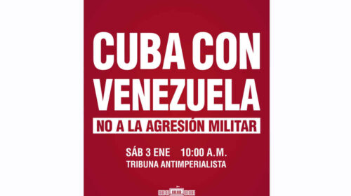 Cuba condenará en sus calles agresión militar a Venezuela