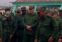Ejercicio de Defensa Territorial en Mayabeque presidido por Díaz-Canel
