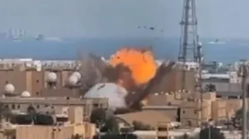 Irán atacó a siete bases estadounidenses en respuesta a agresión