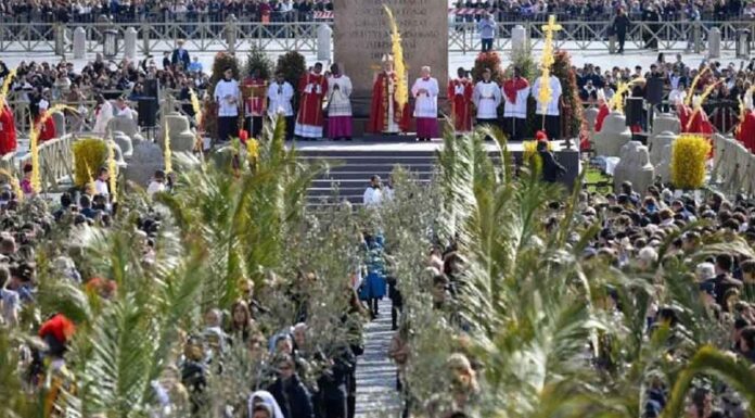 Papa León XIV abre la Semana Santa con llamado a la paz