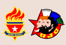 Jóvenes y pioneros lajeros cristalizan la esperanza revolucionaria