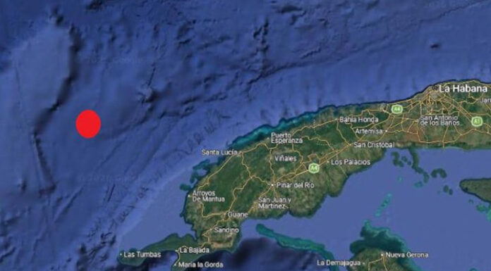 Reportan sismo perceptible en Cuba de magnitud 6.2