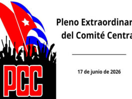Convocan Pleno Extraordinario del Comité Central del PCC