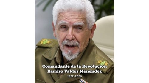 Díaz-Canel lamenta muerte del Comandante Ramiro Valdés