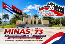 Municipio Minas, en Camagüey, sede por el Día de la Rebeldía Nacional
