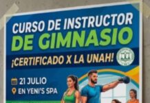 Comienza curso ¨Instructor de Gimnasio¨ en San José de las Lajas