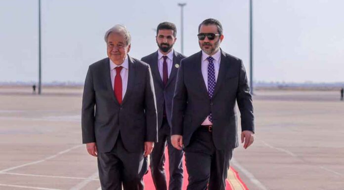 Guterres llega a Siria en primera visita de jefe de la ONU desde 2009