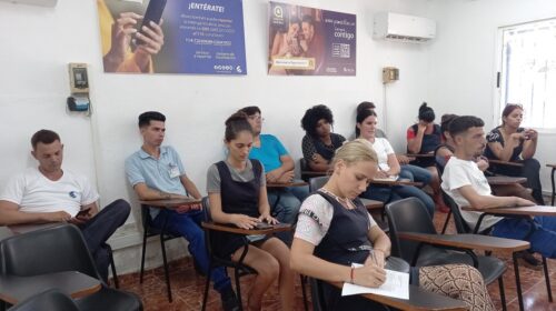 Efectuado en ETECSA Mayabeque Taller sobre envejecimiento saludable