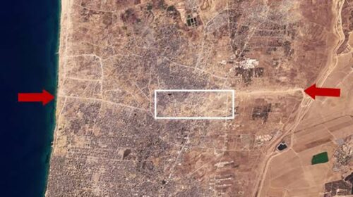 Prepara Israel partición de Gaza, confirman imágenes satelitales