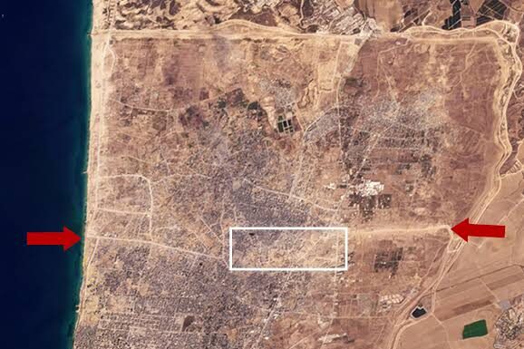 Prepara Israel partición de Gaza, confirman imágenes satelitales