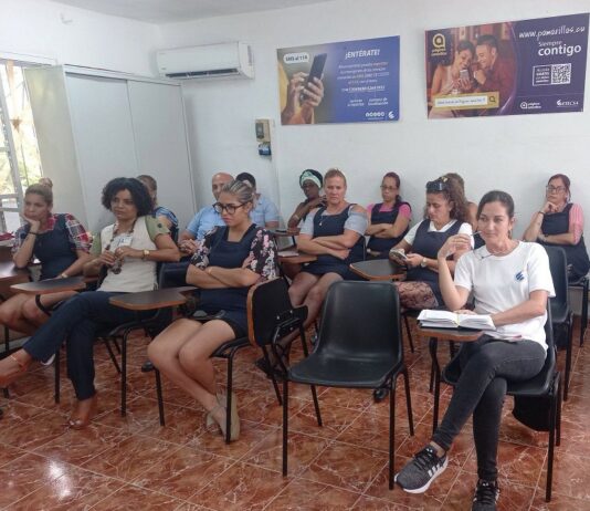 Homenaje a Fidel en ETECSA Mayabeque