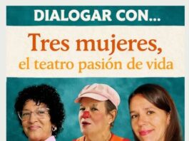 Un dialogo con figuras del teatro en San José de las Lajas