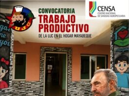 Trabajo productivo en el Hogar de Niños sin amparo parental de San José de las Lajas