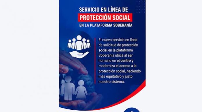 Habilitan servicio en línea para solicitar protección social a través de la plataforma Soberanía