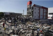 Suman 132 los fallecidos y 570 los heridos tras sismo en Colombia