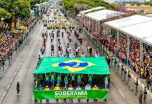 Soberanía y memoria unen a brasileños en desfile de Independencia