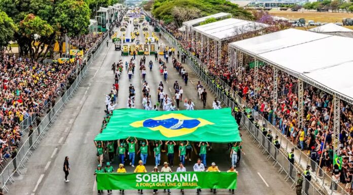 Soberanía y memoria unen a brasileños en desfile de Independencia