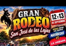 Gran Rodeo este fin de semana en San José de las Lajas