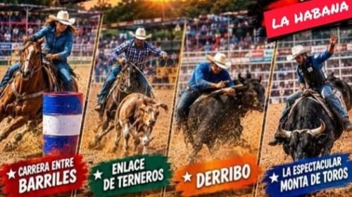 Gran Rodeo este fin de semana en San José de las Lajas