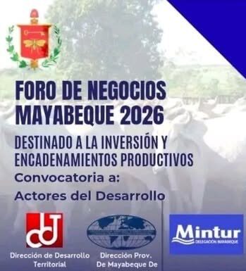 Foro de Negocios Mayabeque 2026 en San José de las Lajas