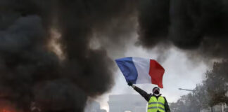 Reportan 164 detenidos y 20 heridos en protestas en Francia