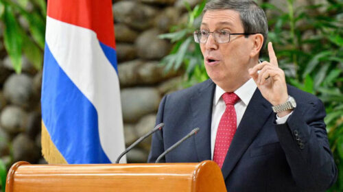 Canciller cubano destaca amplio rechazo al bloqueo en espacio digital