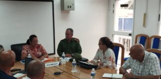 Intercambió Ministra de las Comunicaciones con directivos del sector en Mayabeque