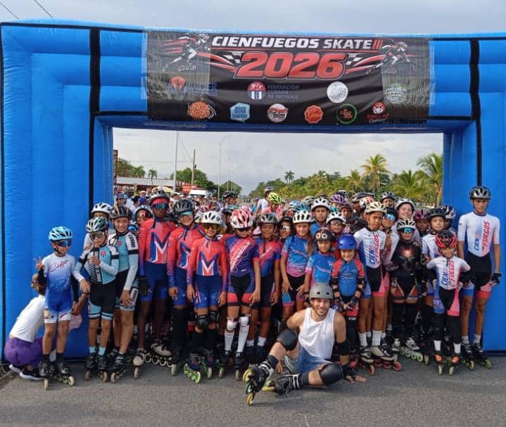 Equipo de patinaje de Mayabeque brilla en Skate Cienfuegos 2026