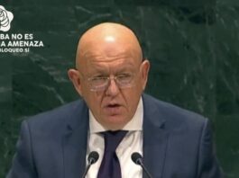 Rusia expresa solidaridad en ONU con el valiente pueblo cubano
