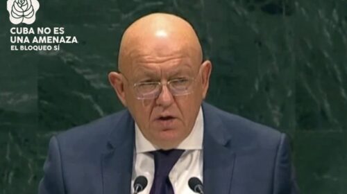 Rusia expresa solidaridad en ONU con el valiente pueblo cubano