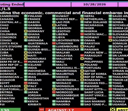 El mundo sigue con Cuba contra el bloqueo