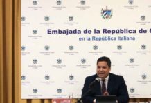 Italia también es víctima del bloqueo de EEUU contra Cuba